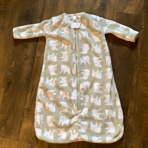 Hudson Baby long sleeve plush sleeping sack